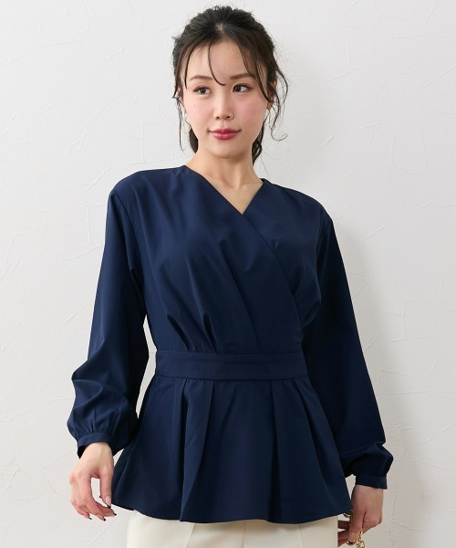 Nissen glamor（ニッセングラマー） ブラウス シャツ 「大きい胸専用