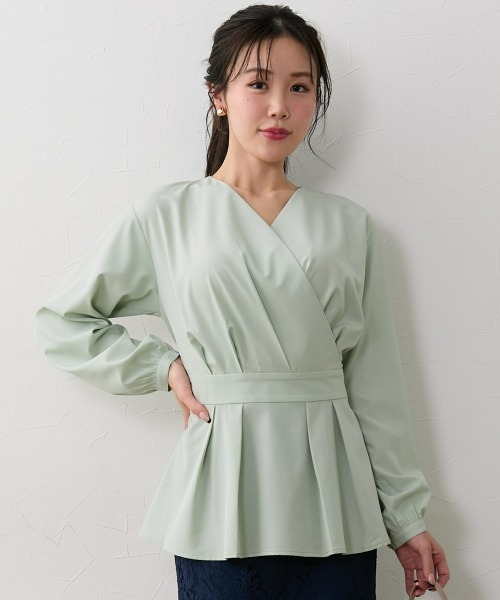 Nissen glamor（ニッセングラマー） ブラウス シャツ 「大きい胸専用