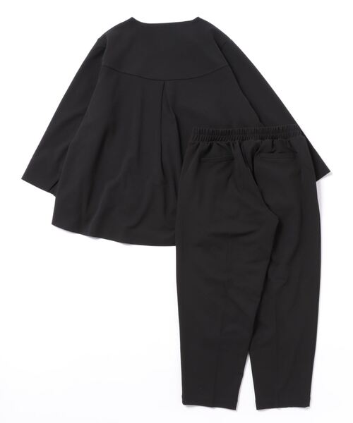 「and it_」 セットアップ SHORT ブラック レディース_画像2