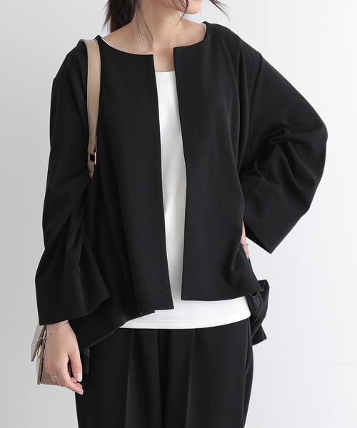 「and it_」 セットアップ SHORT ブラック レディース_画像6
