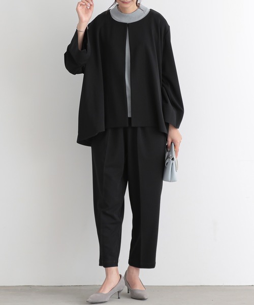 「and it_」 セットアップ SHORT ブラック レディース_画像8