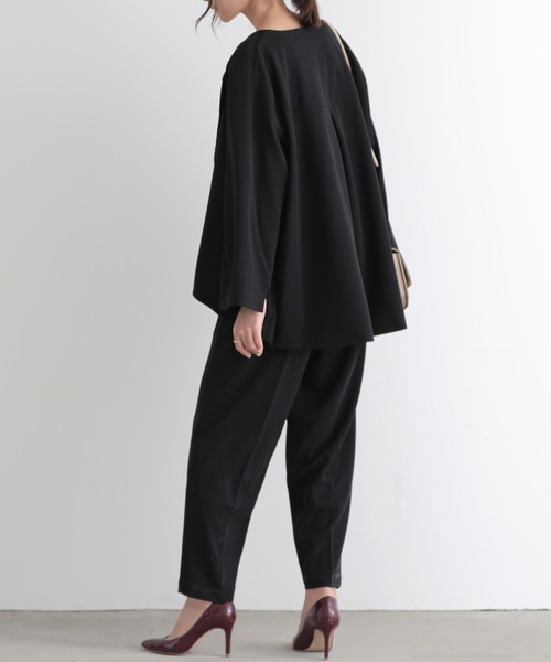 「and it_」 セットアップ SHORT ブラック レディース_画像9
