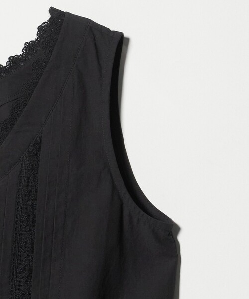ブラウス シャツ 「VIVIANO」ブドワール ノースリーブ ブラウス レディースの画像