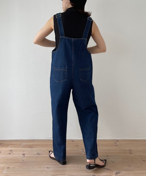 EVISU オーバーオール 40 wee9s（ウィークス） オーバーオール FREE ブルー レディース