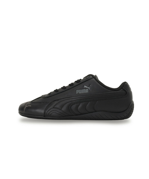 「PUMA」 ローカットスニーカー 26.5cm ブラック×グレー メンズの画像