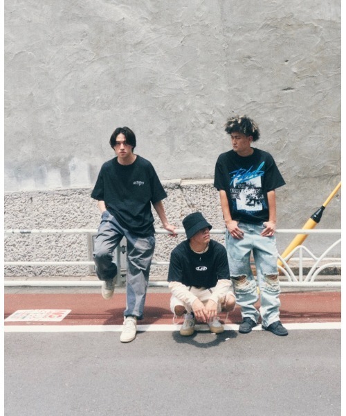 「LIBERE」 半袖Tシャツ MEDIUM ブラック メンズ_画像7
