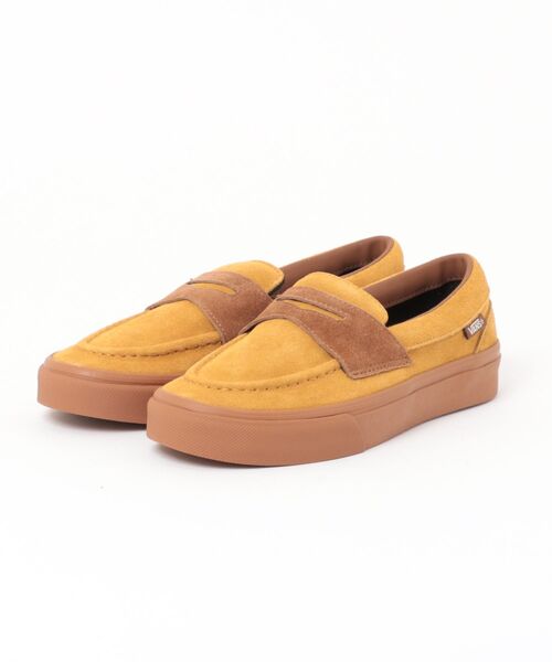 VANS（ヴァンズ） ローファー 5h ブラウン メンズ : ZOZOTOWN Yahoo!店