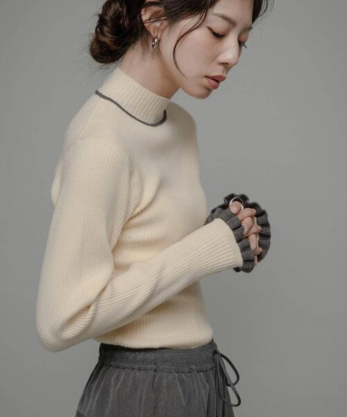 「URBAN RESEARCH Sonny Label」 長袖カットソー FREE オフホワイト レディース_画像4