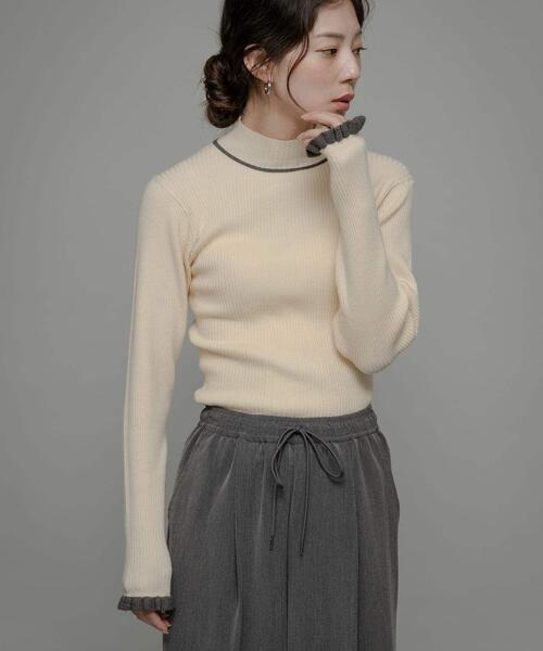 「URBAN RESEARCH Sonny Label」 長袖カットソー FREE オフホワイト レディース_画像5
