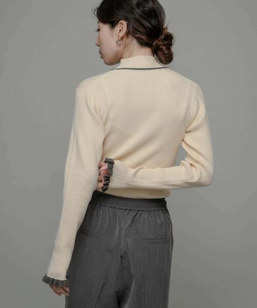 「URBAN RESEARCH Sonny Label」 長袖カットソー FREE オフホワイト レディース_画像6