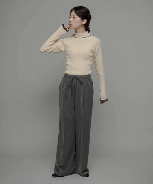 「URBAN RESEARCH Sonny Label」 長袖カットソー FREE オフホワイト レディース_画像8