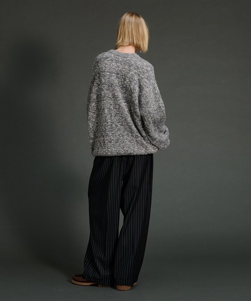 「WETTEMPT」 スラックス SMALL グレー メンズ_画像9