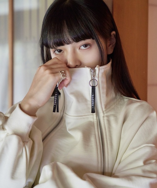 「狐独」 「ellnoloset」スウェットカットソー MEDIUM アイボリー メンズ_画像5