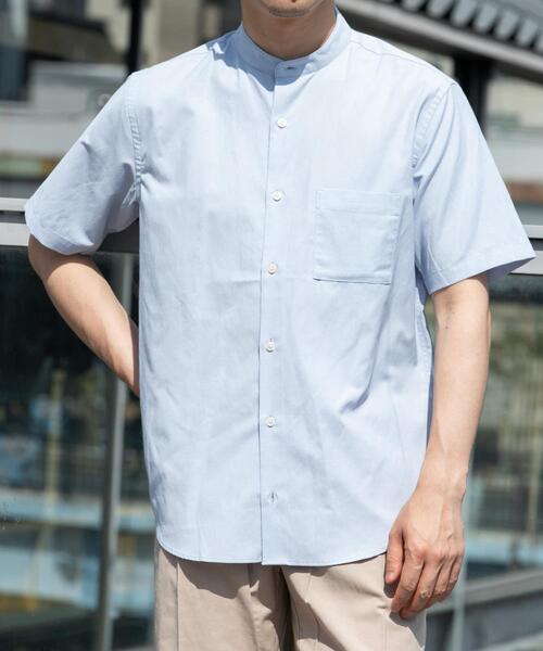 URBAN RESEARCH ROSSO MEN 七分袖 シャツ 「WEB限定」「イージーケア 