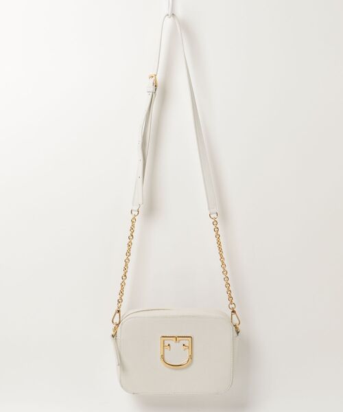 FURLA（フルラ） ワンポイントショルダーバッグ - ホワイト レディース