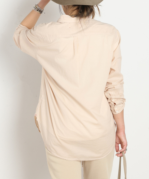 ブラウス シャツ *「XIRENA/キセレナ」COTTON POPLIN SHIRT レディースの画像
