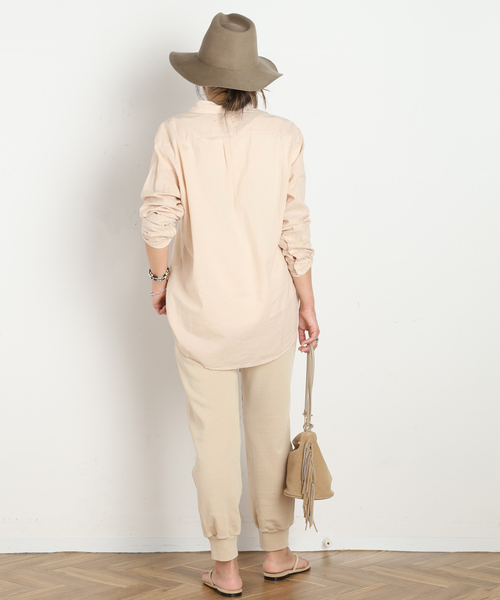 ブラウス シャツ *「XIRENA/キセレナ」COTTON POPLIN SHIRT レディースの画像