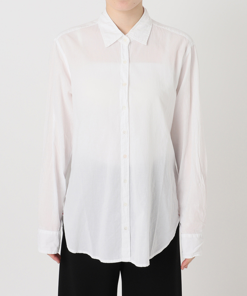 ブラウス シャツ *「XIRENA/キセレナ」COTTON POPLIN SHIRT レディースの画像