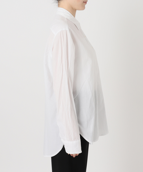 ブラウス シャツ *「XIRENA/キセレナ」COTTON POPLIN SHIRT レディースの画像