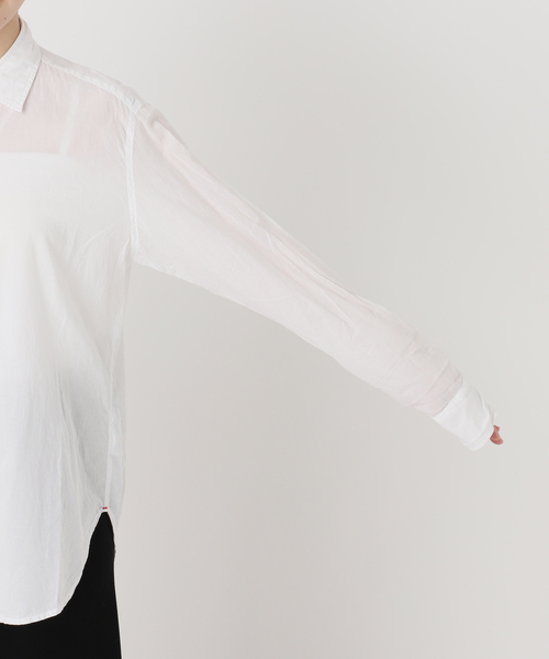ブラウス シャツ *「XIRENA/キセレナ」COTTON POPLIN SHIRT レディースの画像