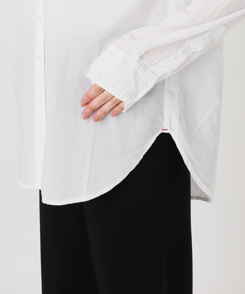 ブラウス シャツ *「XIRENA/キセレナ」COTTON POPLIN SHIRT レディースの画像