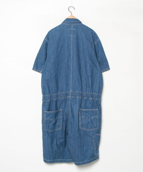ダークブルー デニム オールインワン Levi's（リーバイス） オールインワン L ダークインディゴブルー