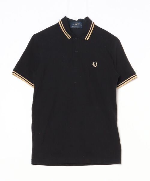 FRED PERRY（フレッドペリー） 半袖ポロシャツ 36 ブラック メンズ