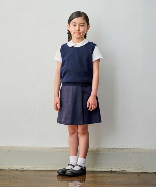「CHOPIN」 「KIDS」キュロット 130cm ネイビー キッズ_画像6