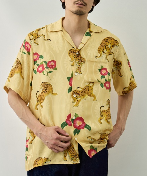 アロハシャツ シャツ メンズの画像