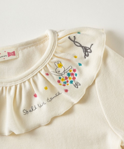 「KP」 「KIDS」長袖カットソー 100cm オフホワイト キッズ_画像6