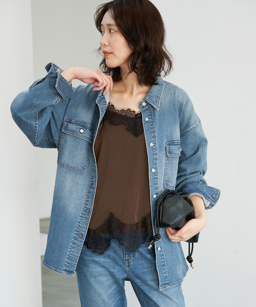 SLOBE IENA（スローブイエナ） ブラウス シャツ 「セットアップ対応可