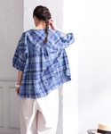 「soulberry」 半袖シャツ L ブルー...の詳細画像3