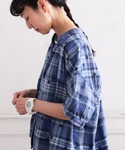 「soulberry」 半袖シャツ L ブルー...の詳細画像4