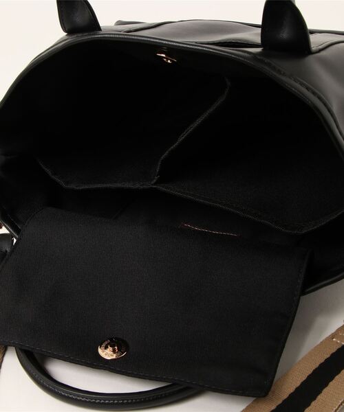 「COOCO」 2WAYバッグ 9 シルバー レディース_画像4