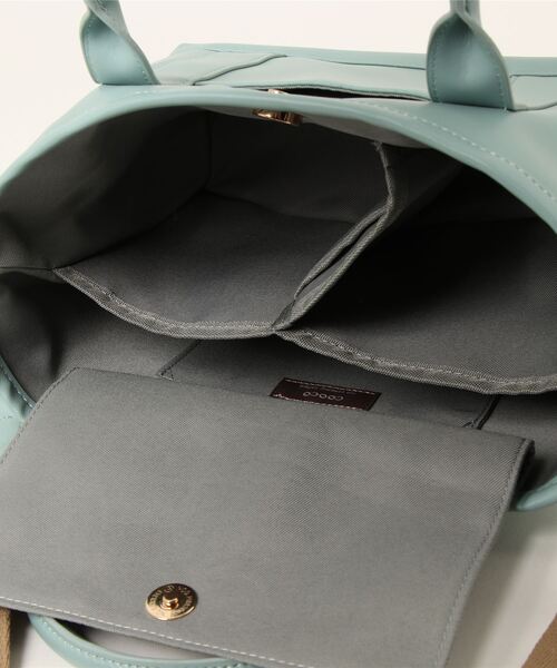 「COOCO」 2WAYバッグ 9 シルバー レディース_画像5