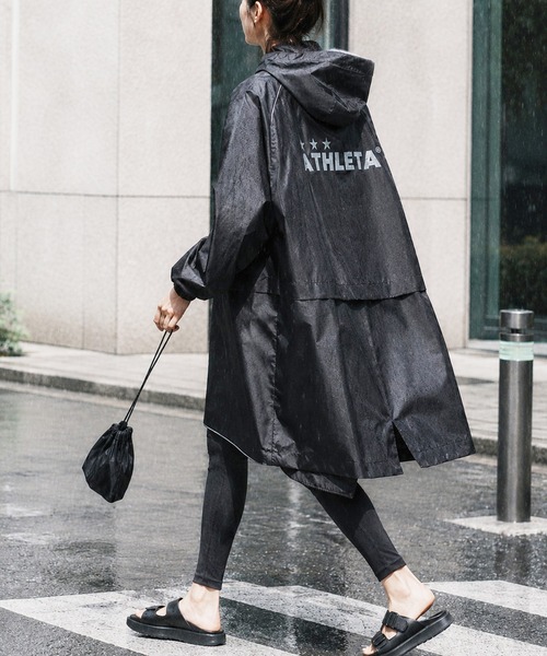 ATHLETA（アスレタ） ポンチョ 「athleta」雨の日の移動も、観戦も