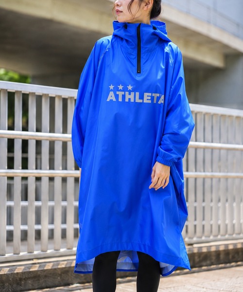 ATHLETA（アスレタ） ポンチョ 「athleta」雨の日の移動も、観戦も