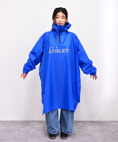 ATHLETA（アスレタ） ポンチョ 「athleta」雨の日の移動も、観戦も