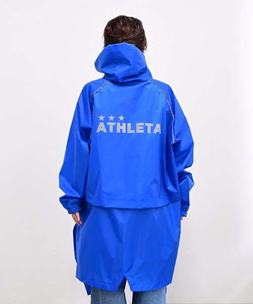 ATHLETA（アスレタ） ポンチョ 「athleta」雨の日の移動も、観戦も