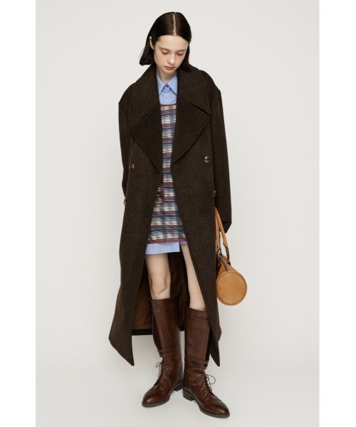 SLY（スライ） ステンカラーコート コート BIG COLLAR DOUBLE LONG