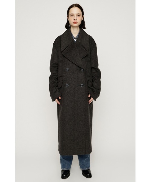 SLY（スライ） ステンカラーコート コート BIG COLLAR DOUBLE LONG 