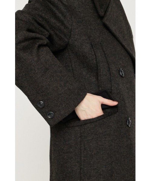 SLY(スライ) ステンカラーコート コート BIG COLLAR DOUBLE LONG SLY(スライ) ステンカラーコート コート BIG COLLAR DOUBLE LONG
