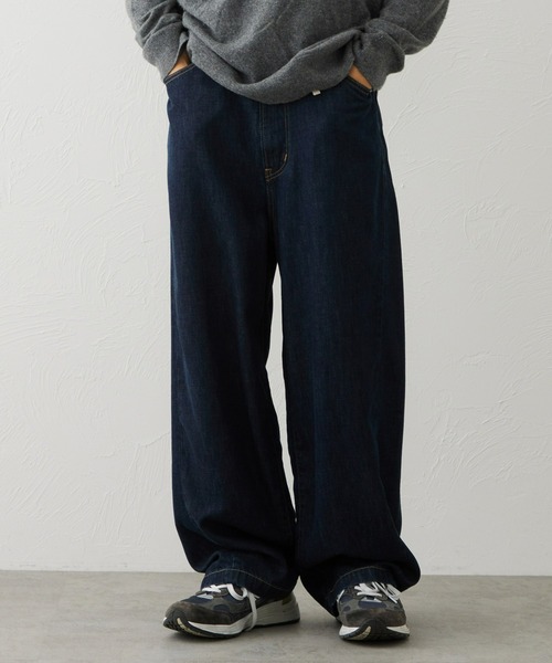 ワイドパンツ ジーンズ EDWIN SUNDAY JEANS ワイドデニムパンツ「吸湿/速乾」 メンズ