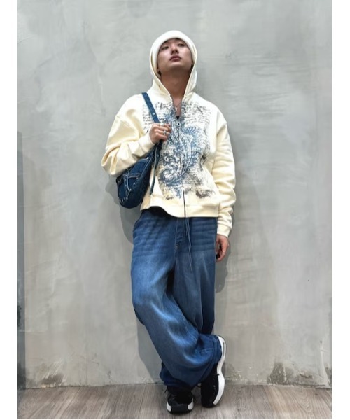Desigual パーカー Desigual（デシグアル） トレーナー スウェット ボタニカルプリント