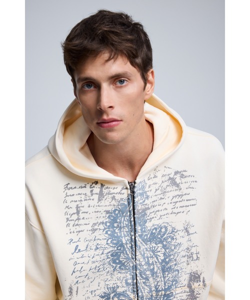 Desigual パーカー Desigual（デシグアル） トレーナー スウェット ボタニカルプリント