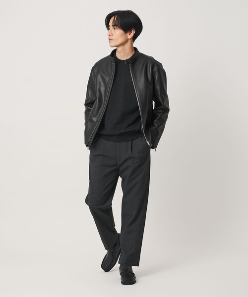 BEAUTY＆YOUTH UNITED ARROWS 革ジャン ライダース シープ レザー