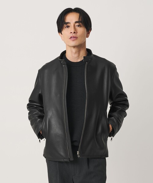 BEAUTY＆YOUTH UNITED ARROWS 革ジャン ライダース シープ レザー