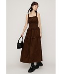 ワンピース SHIRRING FRILL L/...の詳細画像5