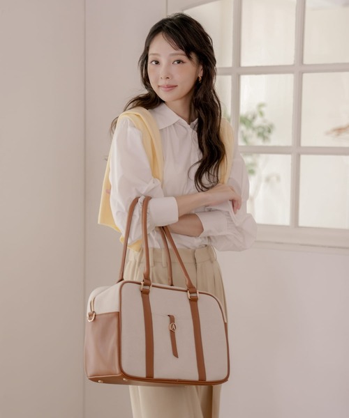 APRILY ボストンバッグ クラシカルミニボストンバッグ レディース