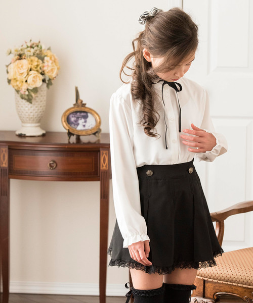 セットアップ 丸衿ぺプラムスーツ2点セット キッズ 子供服 女の子の画像